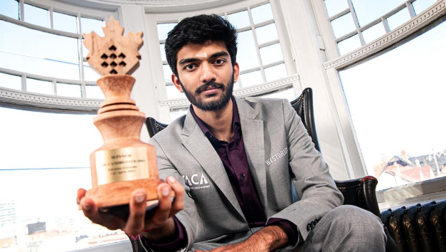 Gukesh D, Indian chess champion at FIDE Candidates 2024