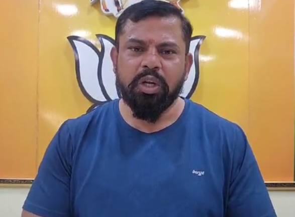 T. Raja Singh speaking