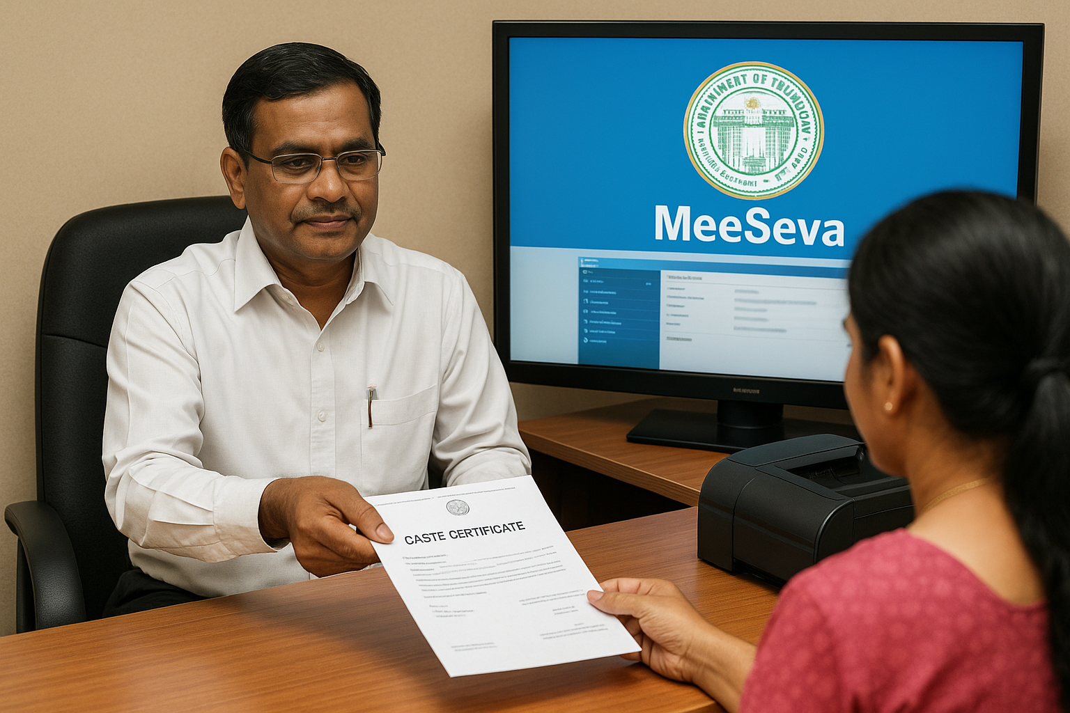 instant caste certificate