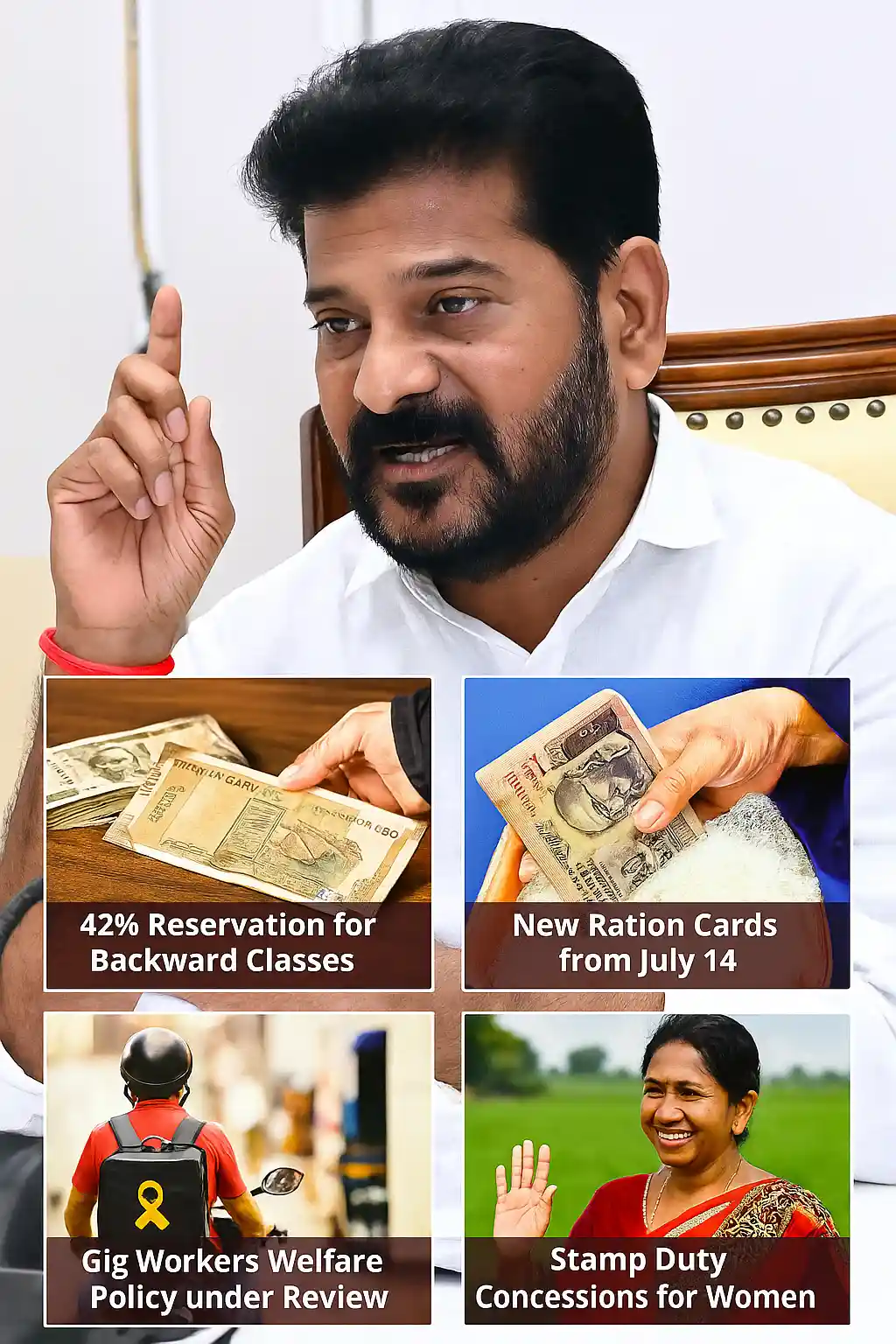 Revanth Reddy Telangana cabinet decisions