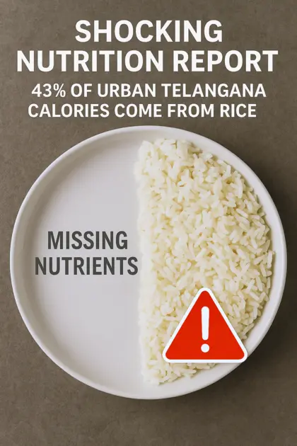 Telangana rice overconsumption health effects