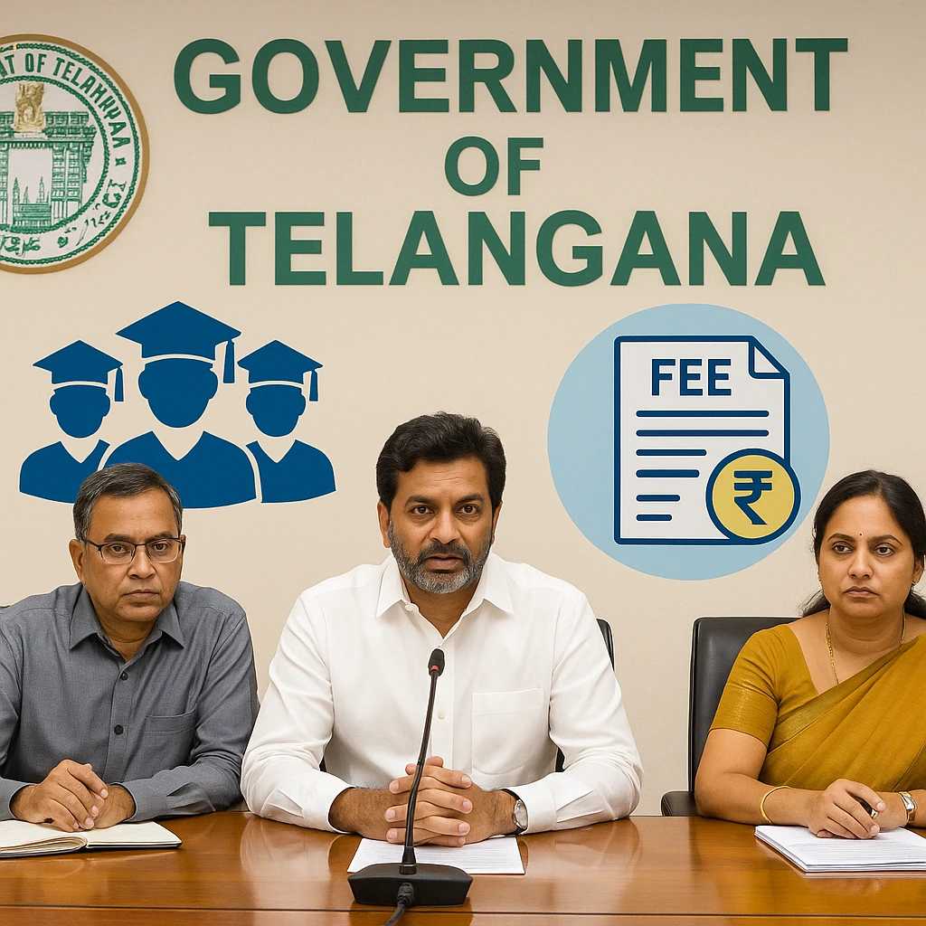 Representational image of Telangana fee reimbursement dues meeting